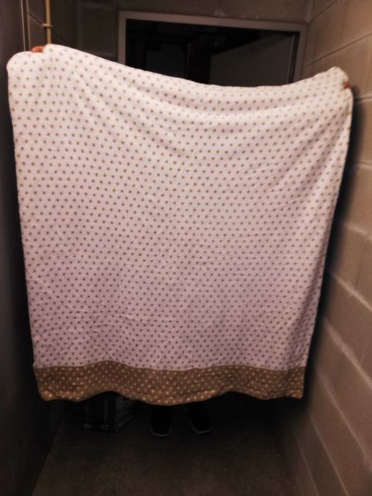 lençol, capa de colchão e almofadas de flanela