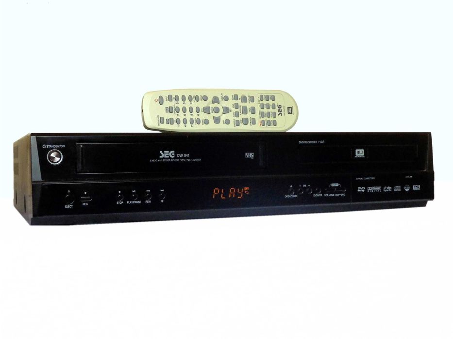 Nagrywarka DVD-VCR  Polskie Menu ~ Przegraj VHS na DVD