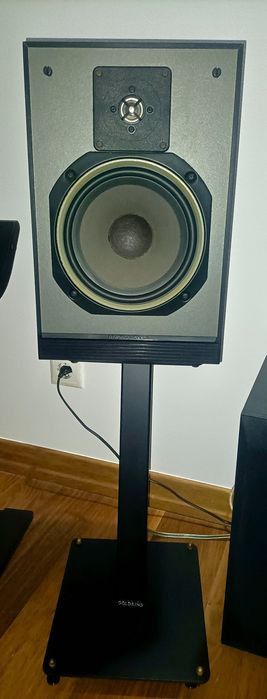 Set Colunas Hifi Mordaunt Short MS com suportes Goldring25 Ti