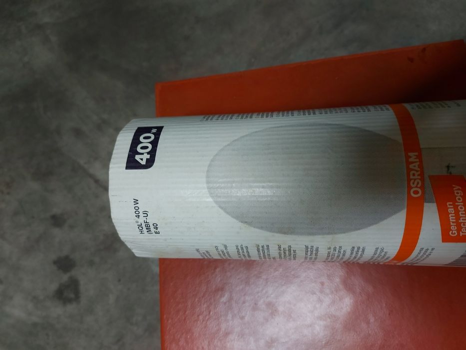 Lampada Mercurio Osram 400w.