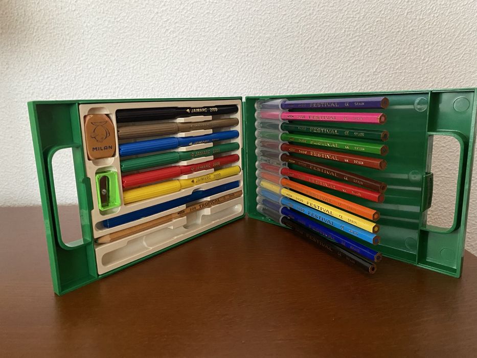 Porta-lápis Anos 90