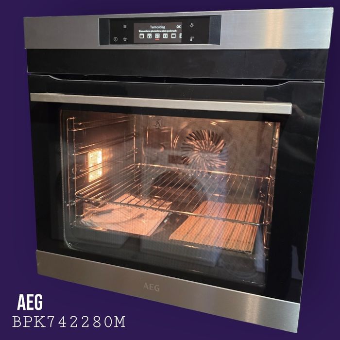 AEG BPK742280M – piekarnik 60 cm WiFi Pyroliza termosonda