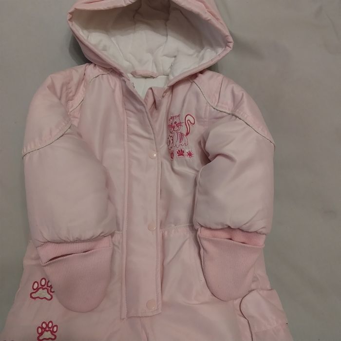 Зимовий теплий комбінезон 9-12 місяців