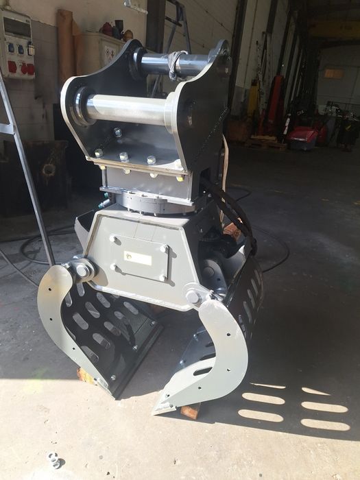 Pinca de triagem demolicao com rotor