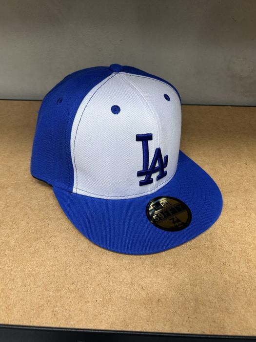 Czapka LA Dodgers Niebieska Biała Basic 7 1/8
