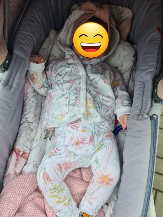 Next * komplet * Bluza * legginsy 80