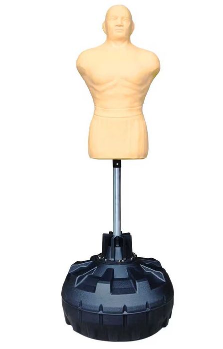 Boneco de treino/pancada de boxe em silicone com altura ajustável BOB