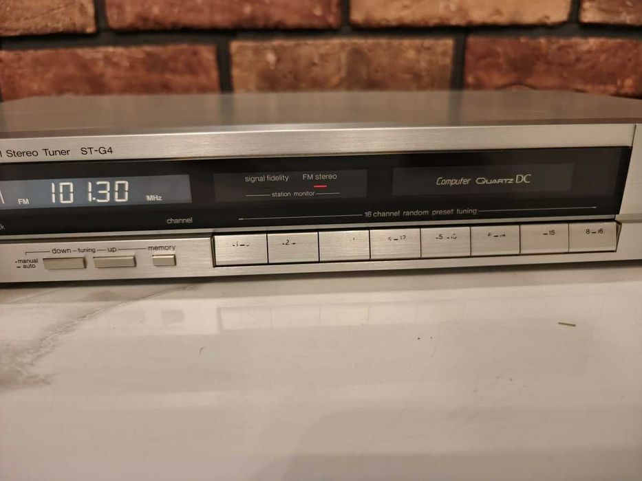 TECHNICS ST-G4 ! Porządny tuner radiowy ! Srebrny