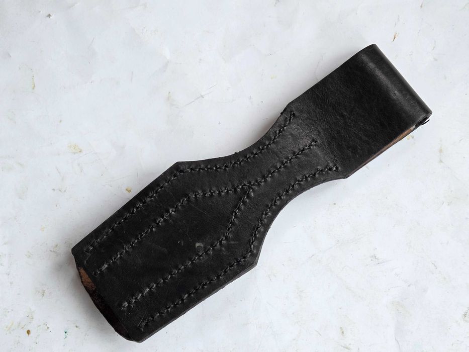 Skórzana żabka do bagnetu liść Mauser Niemcy