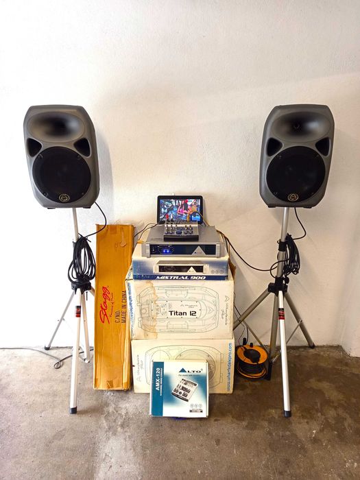 Sistema de som completo 1000W( como novo )