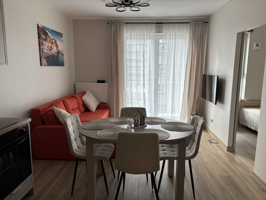Nowy Apartament z Wydzieloną Sypialnią i Tarasem - Kasprzaka 3 A  blisko do Manufaktury