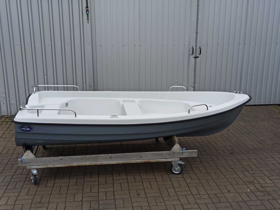 ! PROMOCJA ! łódka wędkarska DELFINA 360 z relingami do elektryka