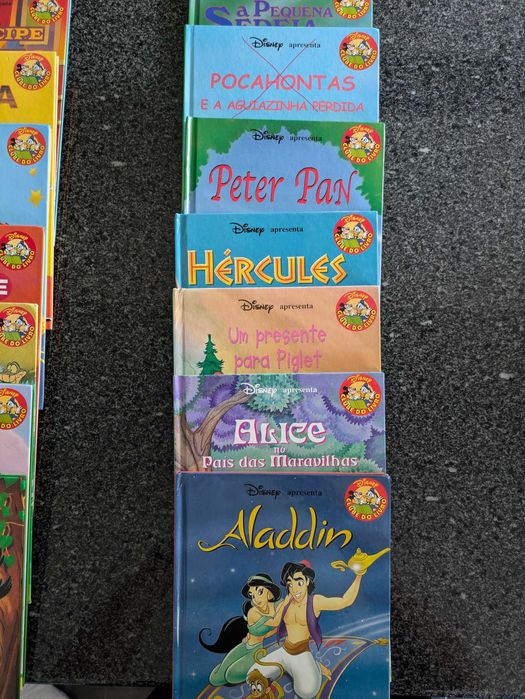 Livros Disney da Salvat