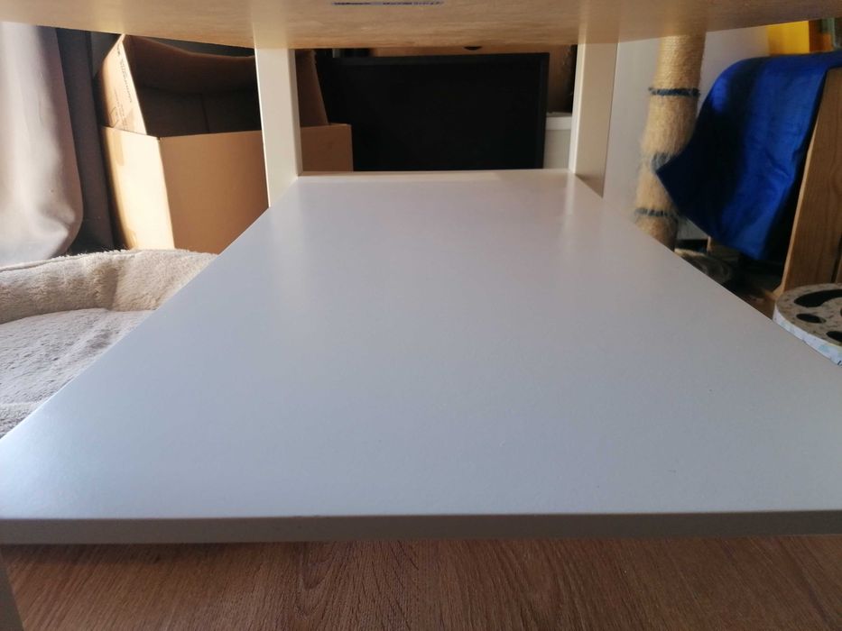 LACK Mesa de centro Branco 90x55 cm