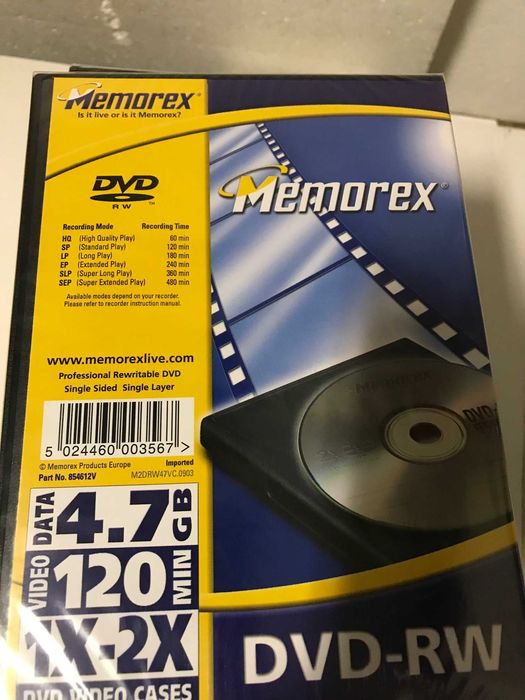 16 Dvd Memorex...