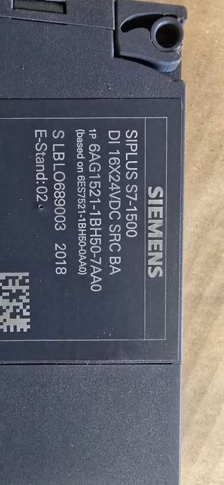 Siemens SIPLUS S7-1500 DI 16X24VDC SRC BA