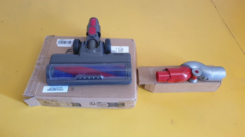 Насадка колено V12, щетка fluffi на Dyson v7-v15