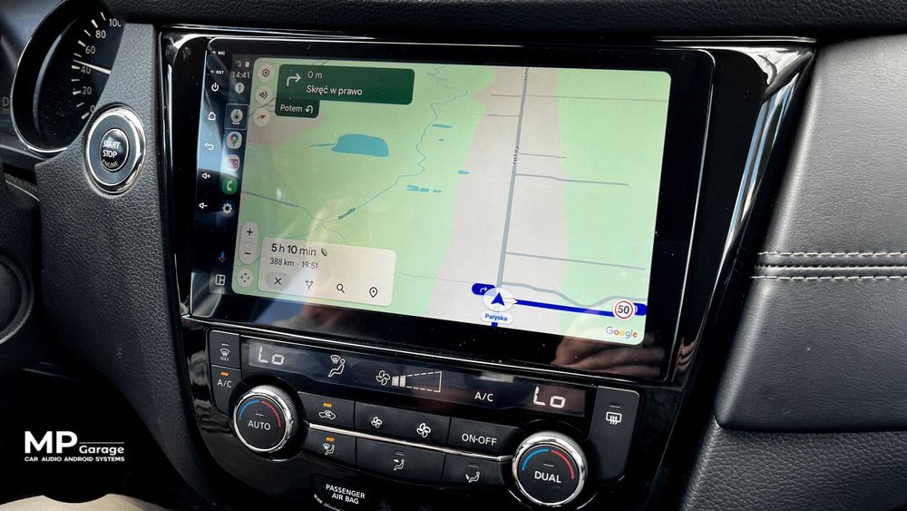 Nissan X-Trail/Qashqai Nawigacja Android11 Carplay/AndroidAuto 4G Qled