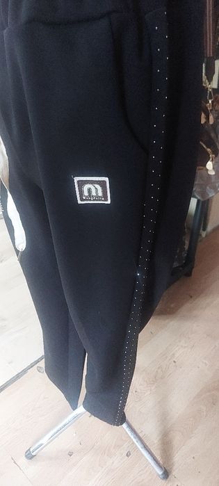 Damski dres bawełniany Czarny