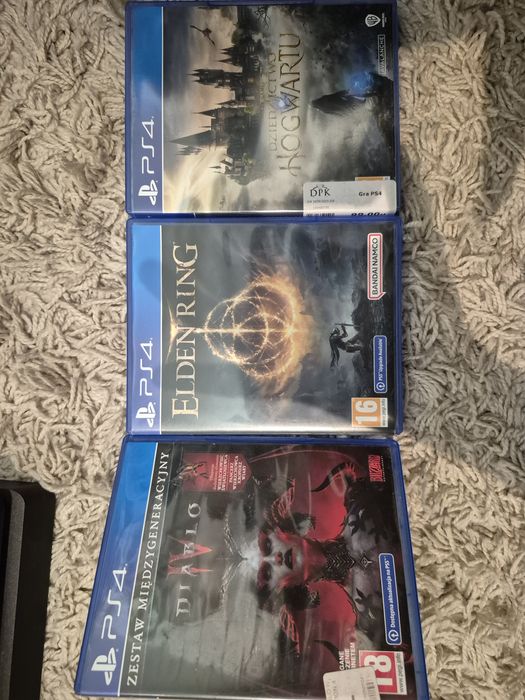 Ps4 PRO - 1TB + Pad i 3 Gry