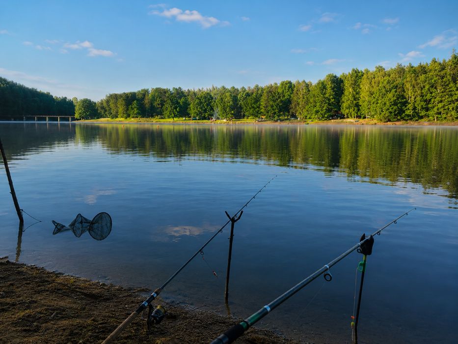 Domek letniskowy nad jeziorem