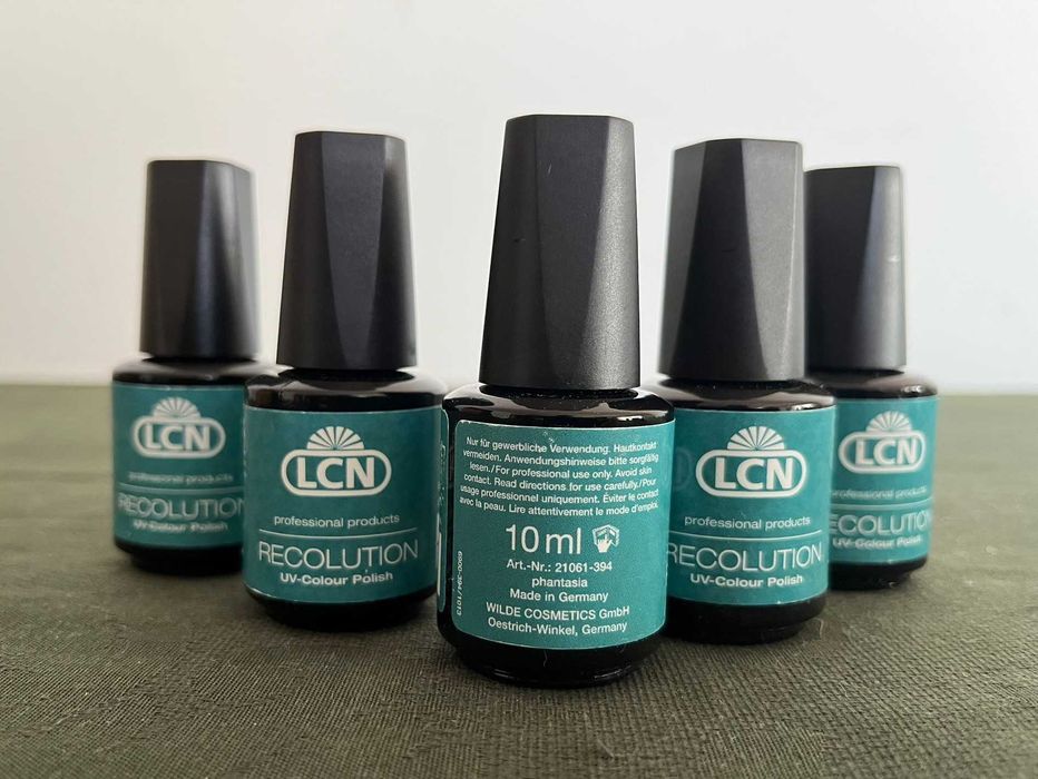 Verniz Gel Unhas "LCN" Recolution (verde)