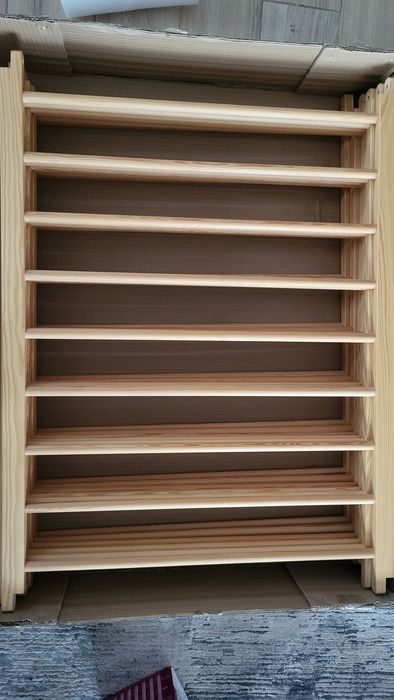 Kojec drewniany składany modułowy – 8 paneli, ok. 6 m