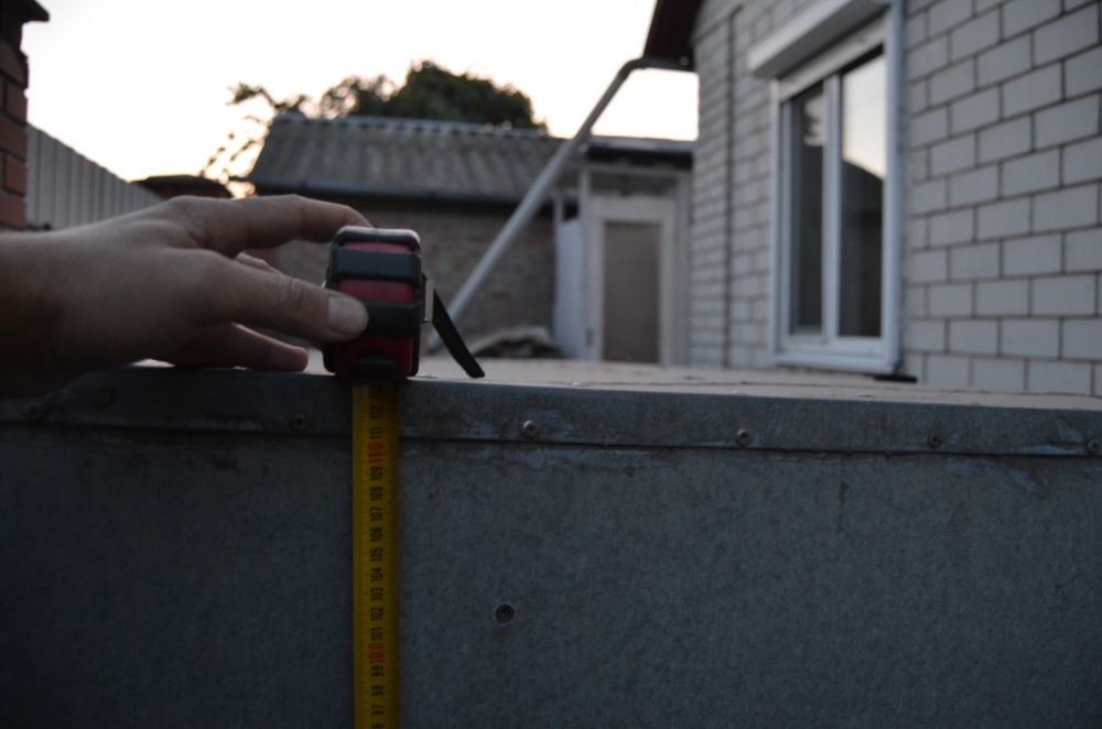 Будка на прицеп оцинкованая