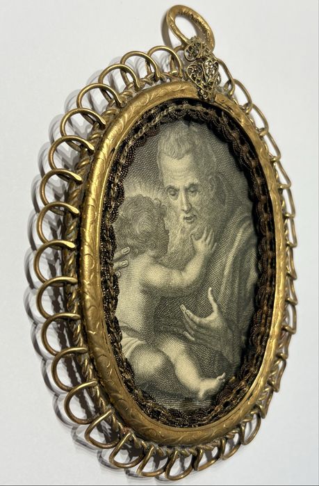 Lindissimo antigo registo “S. Felix de Cantalicio” com o menino