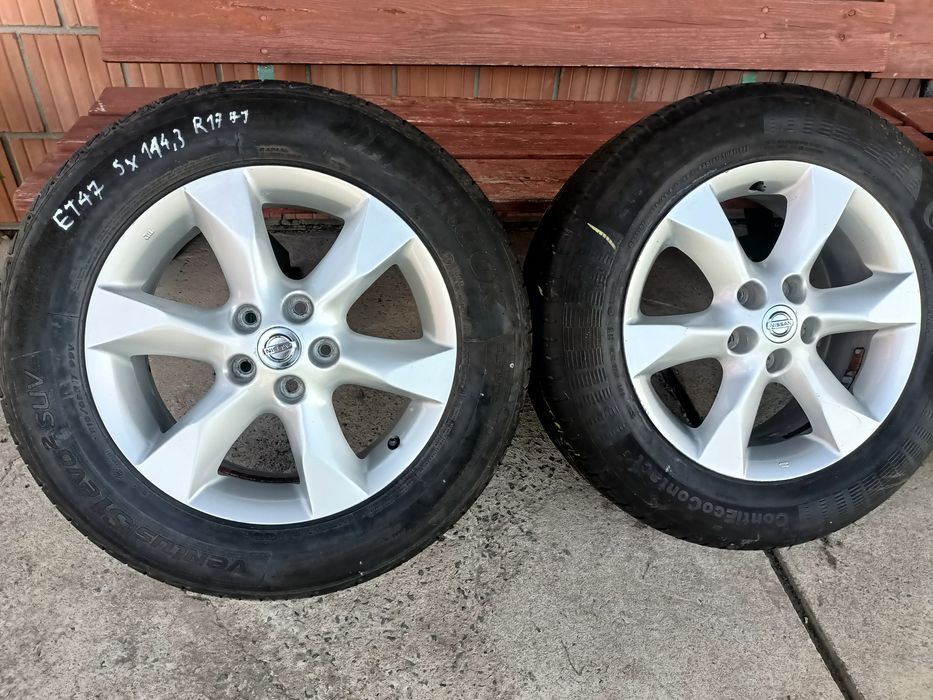 Felgi 5x114,3 R17 Nissan