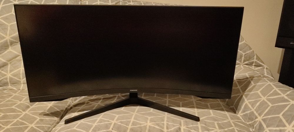 Monitor Samsung  como novo ultra wide 34polegadas