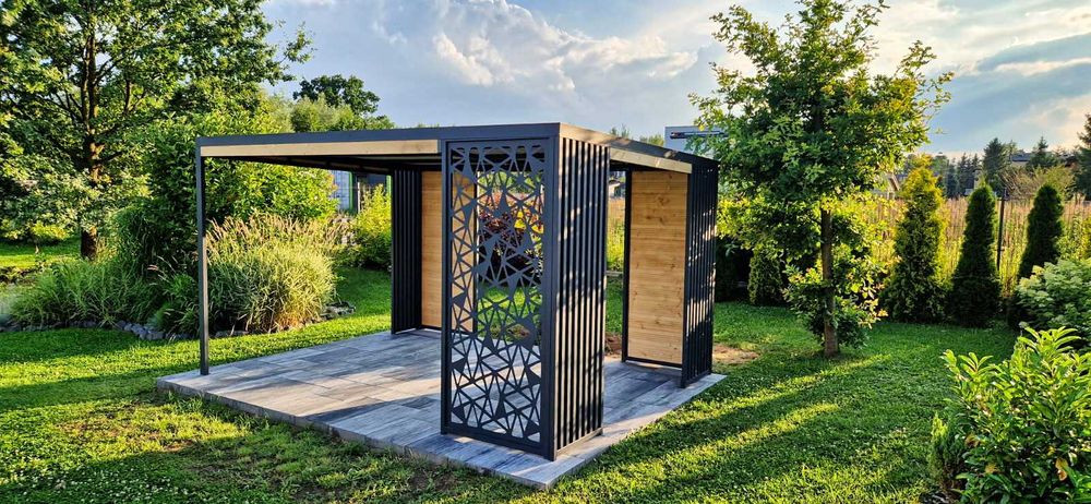 Wiata, altana ogrodowa, zabudowa, pergola