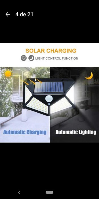 Luz solar exterior, com sensor.424883710927851526
