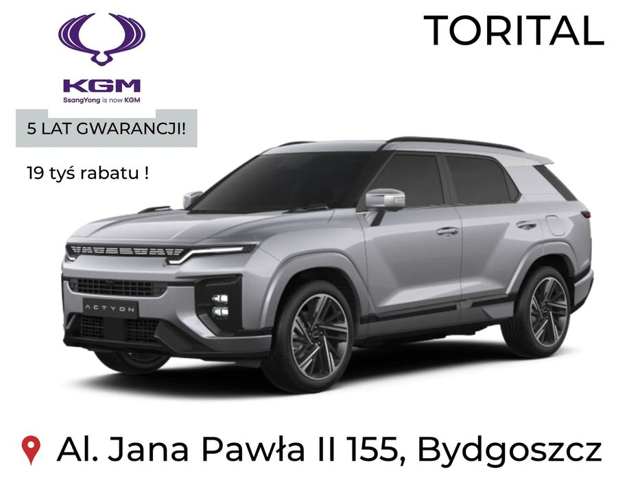 SsangYong/KGM Actyon Actyon 2025 – teraz w wyjątkowej promocji! Możliwość instalacji LPG