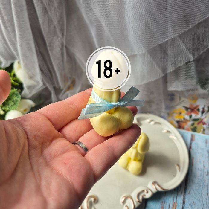 Мило або свічка ручної роботи 18+ Подарунок Член