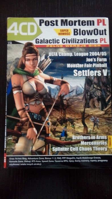 Cd Action nr 110 gry pc