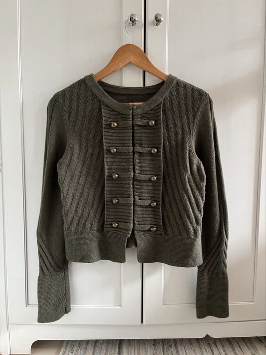 Ann demeulemeester napoleon jacket vintage cardigan винтаж наполеон