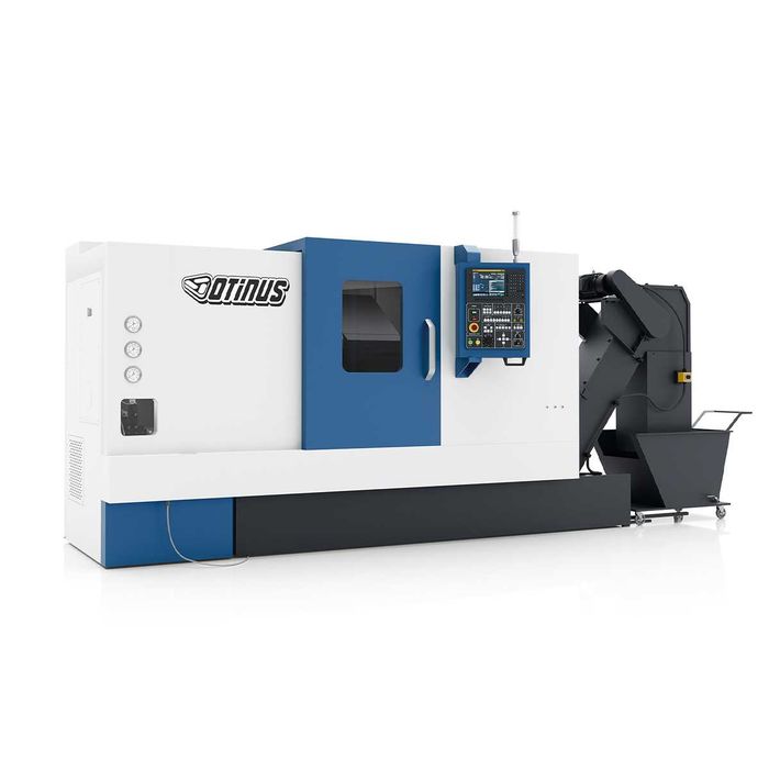 OD RĘKI Tokarka CNC HLC-4055 DEMO  Fanuc 0i TF