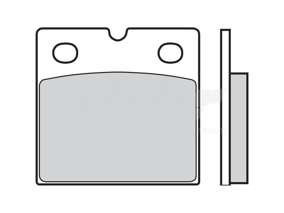 07bb1408 - pastilhas de travão orgânicas brembo 07bb1408