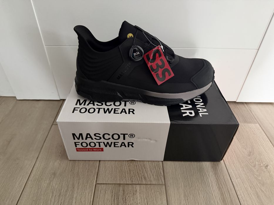 NOWE buty robocze MASCOT FOOTWEAR S3S BOA® – rozmiar 44 + dodatkowe wkładki MASCOT GRATIS