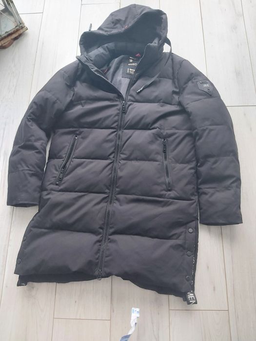 Ďługa kurtka zimowa pikowana ocieplana w roz.52