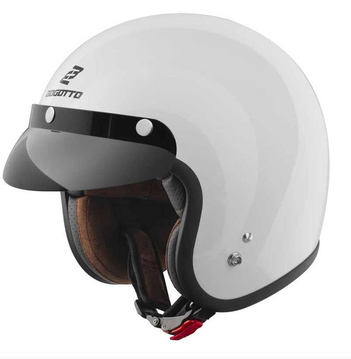 Capacete Jet Branco Bogotto H541