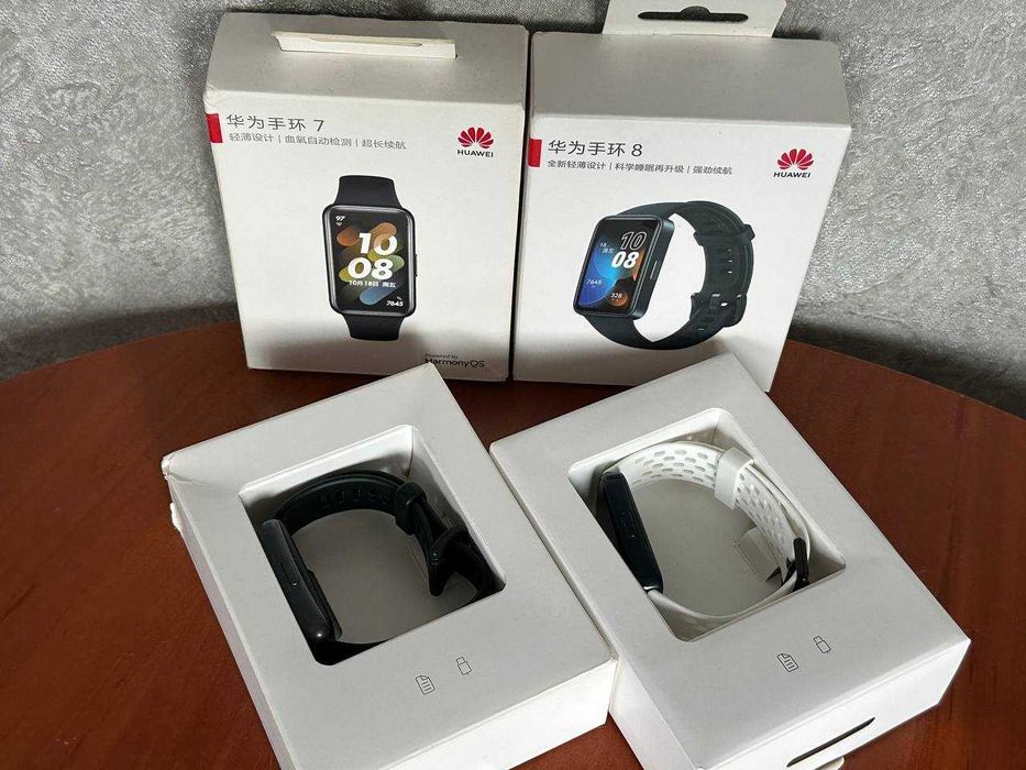 Продам Годинники Huawei Band 7 та Huawei Band 8 Повний комплект