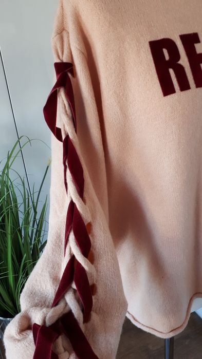 Sweter damski łososiowy S/M/L