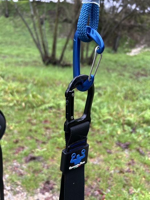 Argolas profissionais + cinto forza system (retira peso)