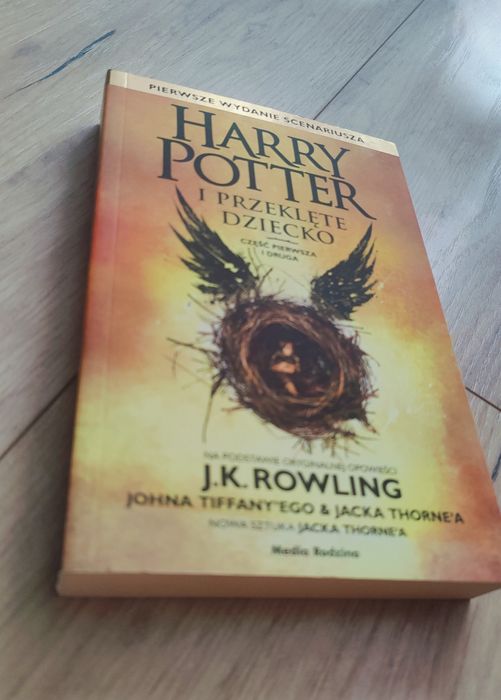"Harry Potter i przeklęte dziecko" ksiażka NOWA