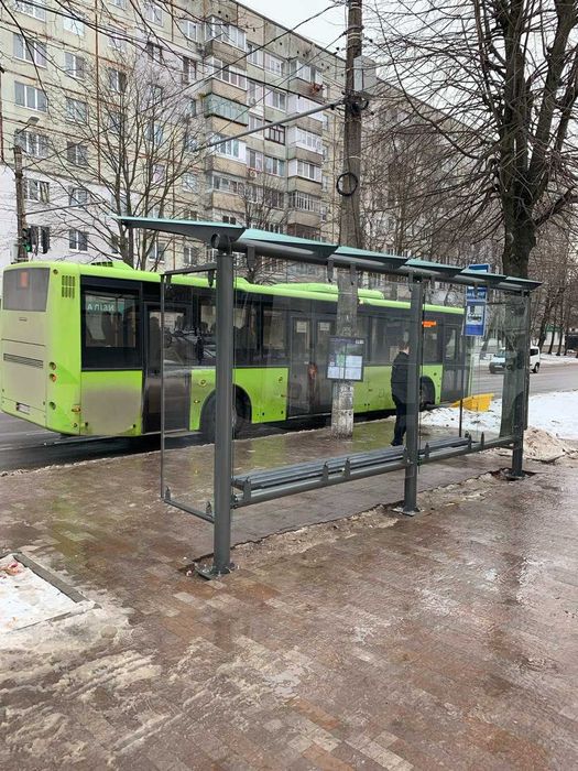 Завод изготовитель автобусных остановок: продажа, доставка, монтаж.