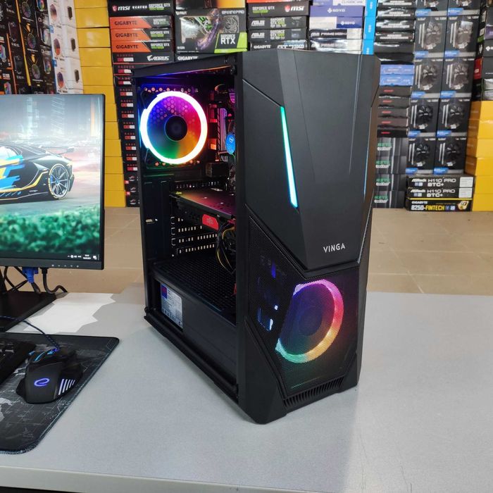 Ігровой Компютер ПК Intel i5-6500, RX 570 4GB, 16GB DDR4, SSD 512GB