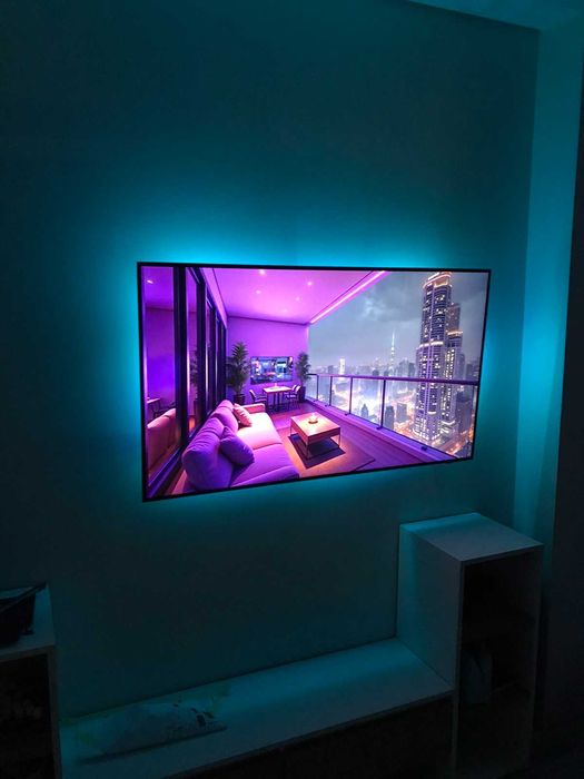 Установка телевізора на стіну Подвес телевизора 32 50 55 65 75 дюймов