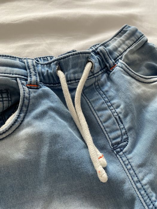 Spodenki miękki dżins r. 116/122